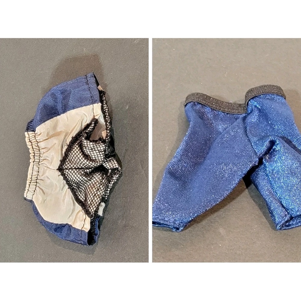 Vintage 1998 Max Steel GI JOE 12" Action Figure Clothing Accessory Mattel Shorts